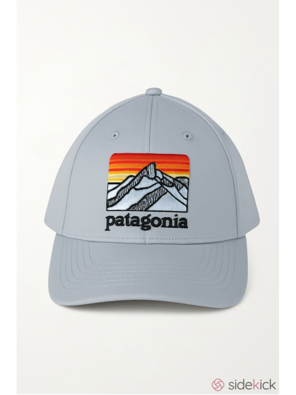 Men's Patagonia Mountain Logo Hat One Size Grey Orange